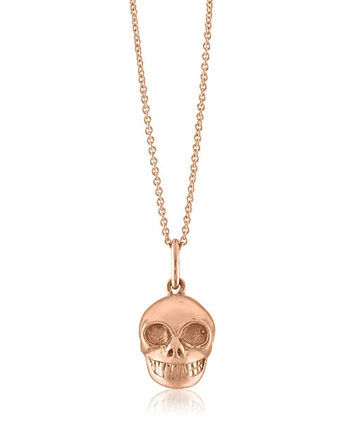 Eco-friendly Necklaces-Skull Necklace 583-JSA