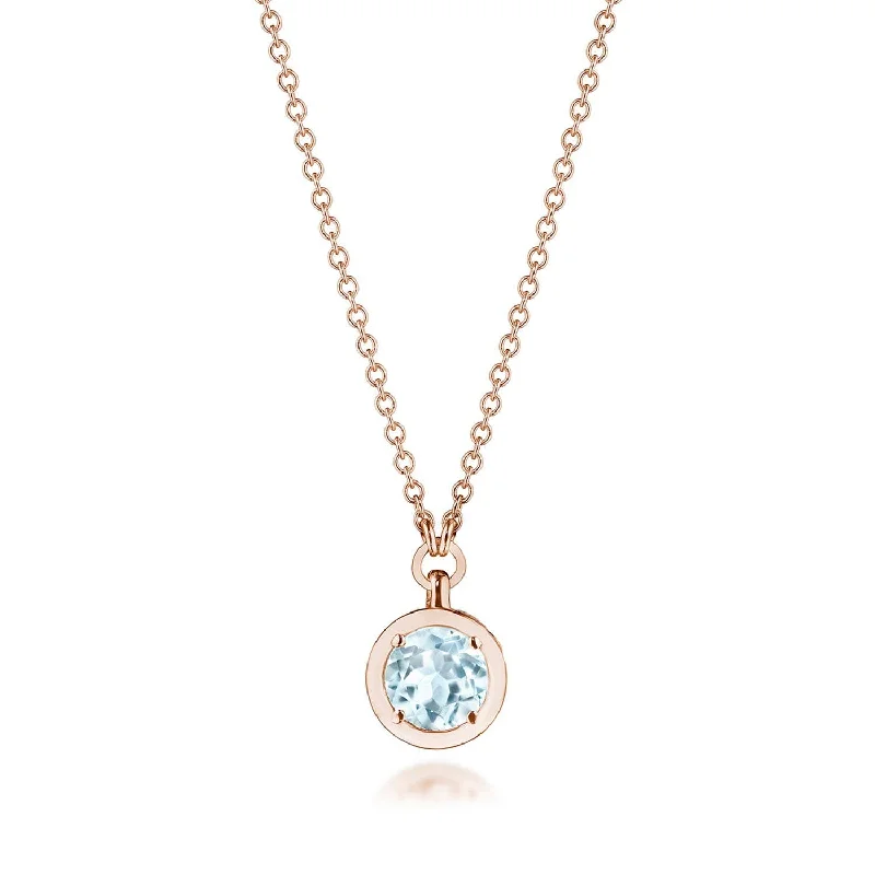 Name Necklaces-TACORI Allure | Sky Blue Topaz Necklace - 0.7ct FP812RD5BTPK