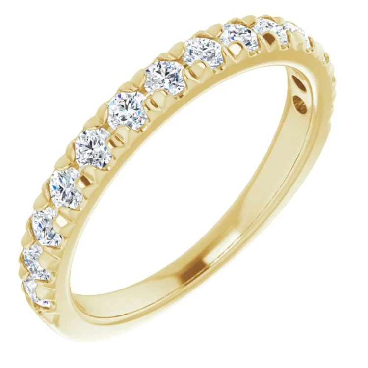 Wedding Band Rings-14K Yellow 5/8 CTW Lab-Grown Diamond Anniversary Band