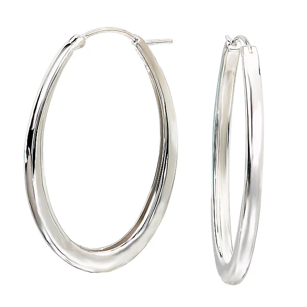 Retro Gold Earrings-Ladies Fashion Hoop Earrings