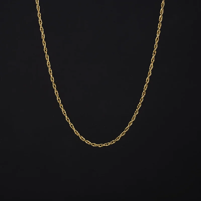 Religious Necklaces-SOLID 14K YELLOW GOLD 16in DOUBLE CABLE CHAIN 0.7mm CLASSIC LADIES NECKLACE THIN