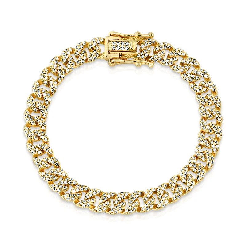 Bracelets For Casual Wear-THIN VIBRATION BRACELET, GOLD