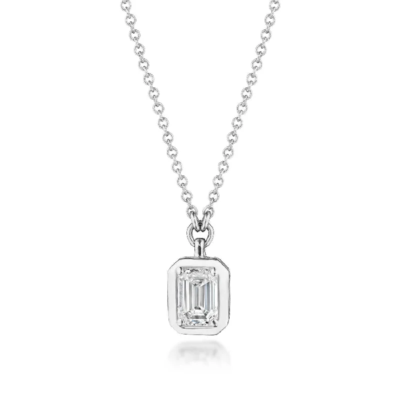 Triangular Pendant Necklaces-TACORI Allure | Diamond Necklace - 0.5ct FP812VEC55X4LD