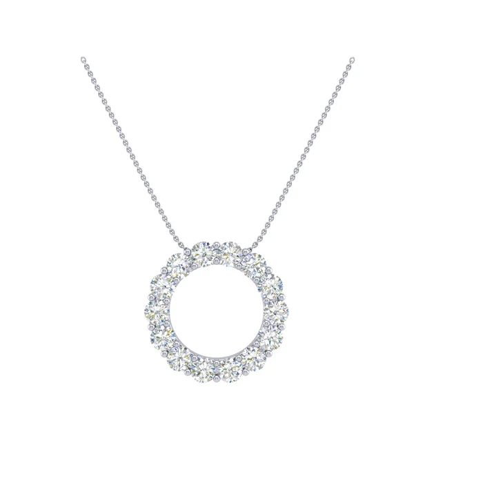 Glass Pendant Necklaces-ODETTE NECKLACE