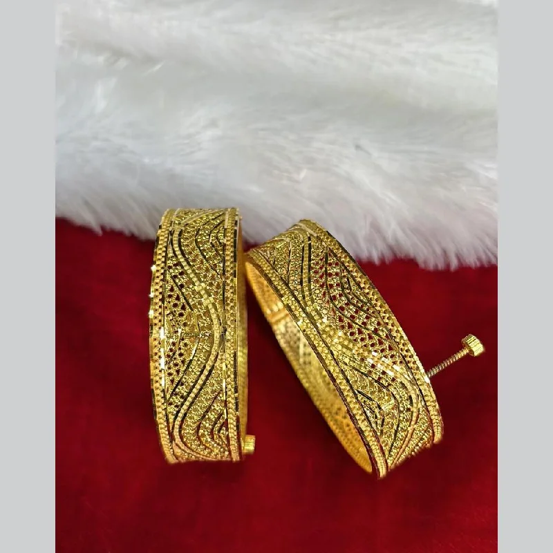 Bangles For Wedding Functions-Pari Art Jewellery Forming Openable Bangles Set