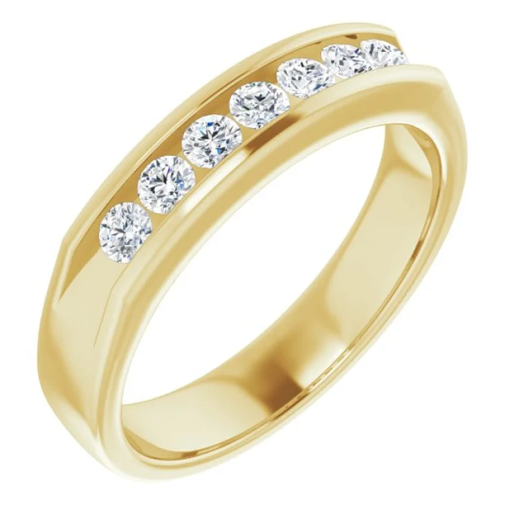 Elegant Engagement Rings-14K Yellow 1/2 CTW Natural Diamond Ring