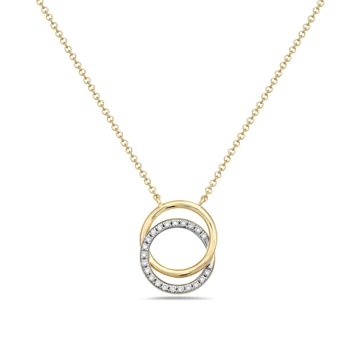 Boho Pendant Necklaces-Bassali Olympia 14k Yellow Gold Necklace NK13622D