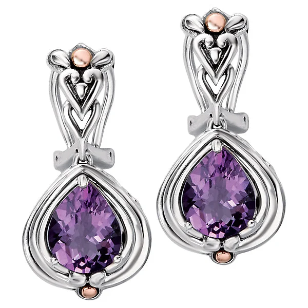 Shiny Earrings-Ladies Fashion Gemstone Earrings