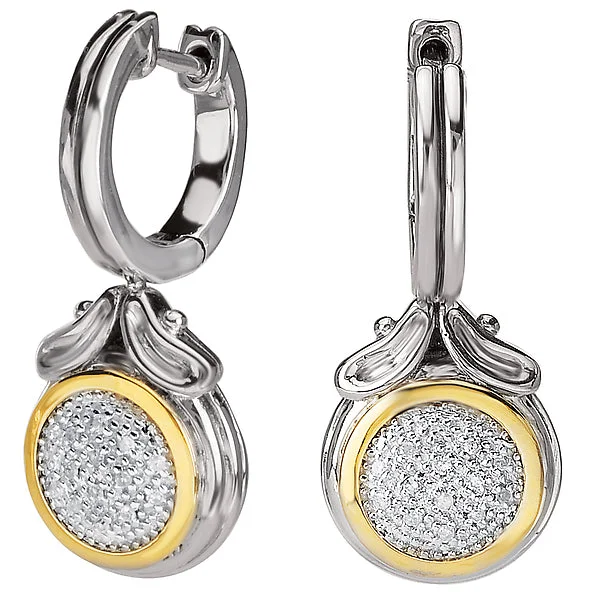 Fancy Stud Earrings-Ladies Fashion Diamond Earrings