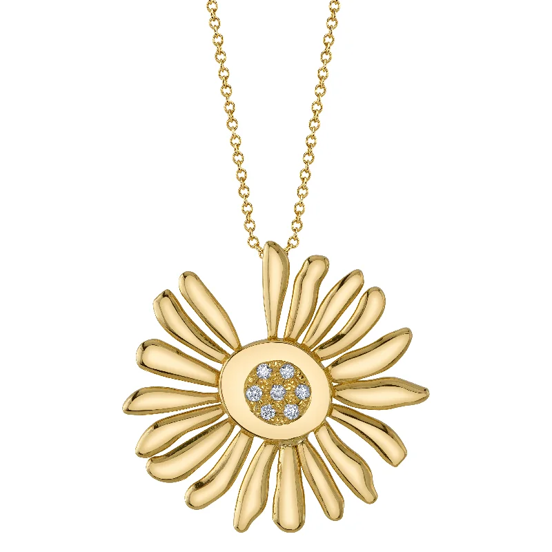 Personalized Name Necklaces-The Daisy Necklace