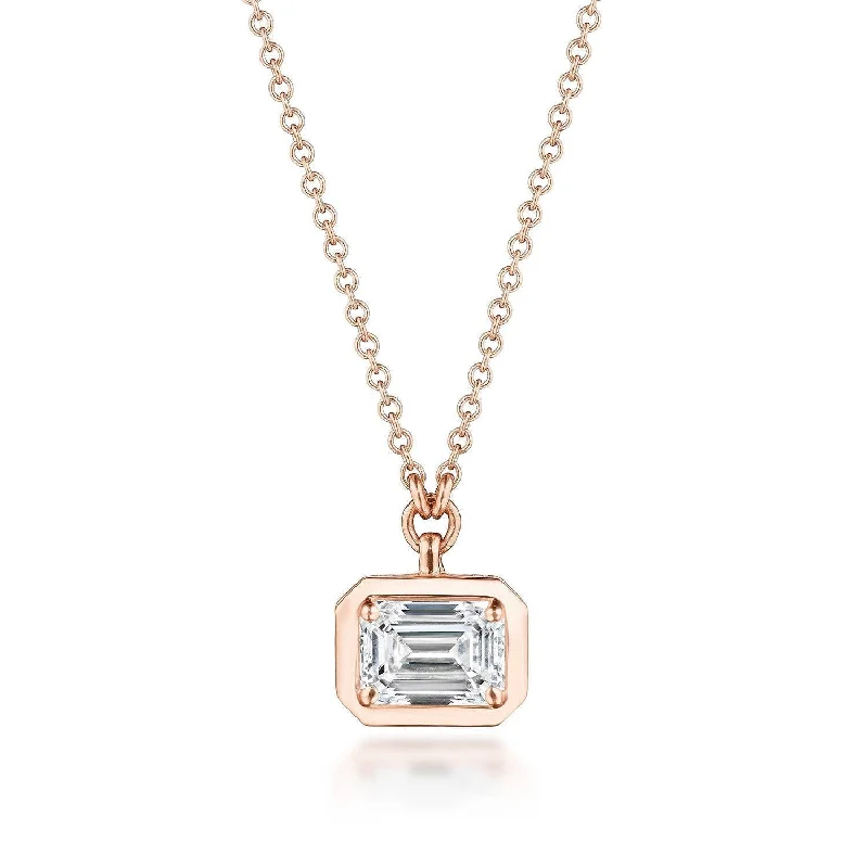 Silver and Gold Necklaces-TACORI Allure | Diamond Necklace - 0.75ct FP812HEC65X45LDPK