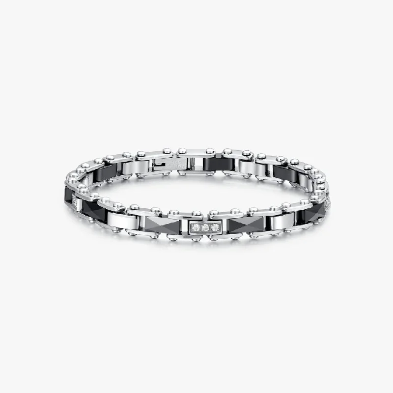 Bracelets For Baby Girls-Parker Bracelet in Silver (Unisex)