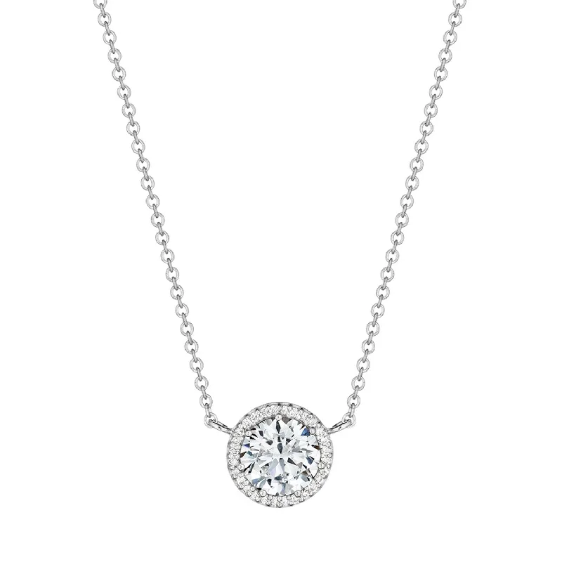 Fashionable Pendant Necklaces-TACORI Bloom | Diamond Necklace FP67065