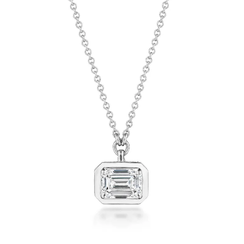 Rose Gold Necklaces-TACORI Allure | Diamond Necklace - 0.75ct FP812HEC65X45LD