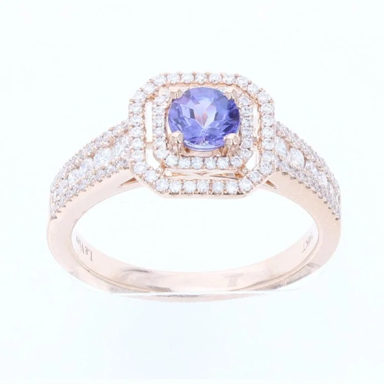 Sapphire Engagement Rings For Women-Le Vian 14K Strawberry Gold Ring