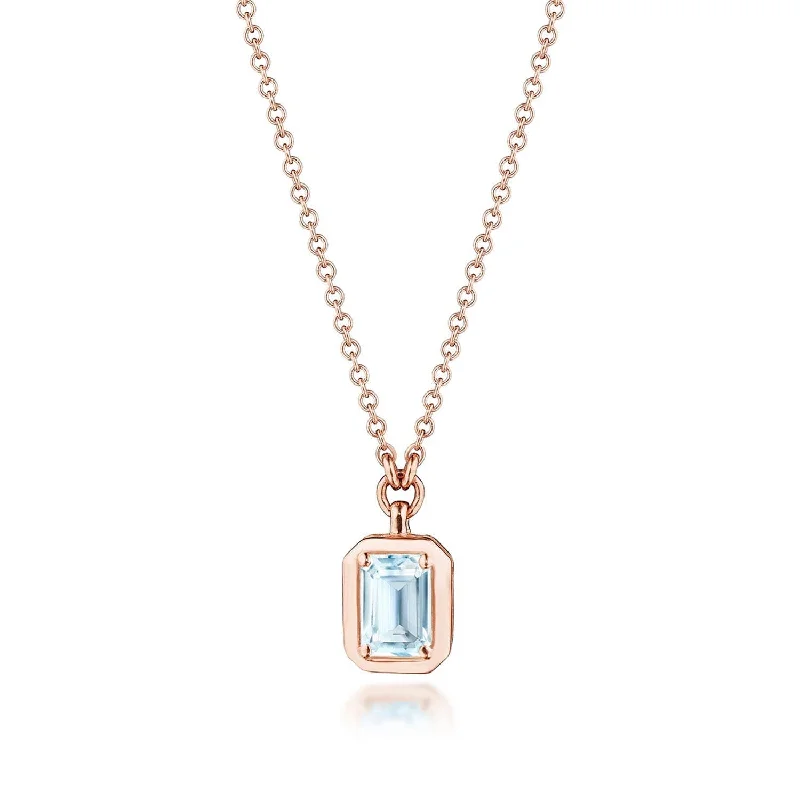 Women’s Necklaces-TACORI Allure | Sky Blue Topaz Necklace - 0.7ct FP812VEC55X4BTPK