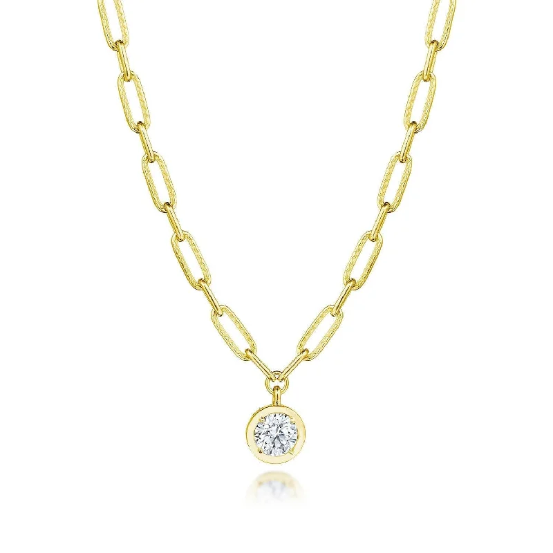 Men’s Necklaces-TACORI Allure | Petite Diamond Link Necklace - 1.54ct FP813RD75LDY