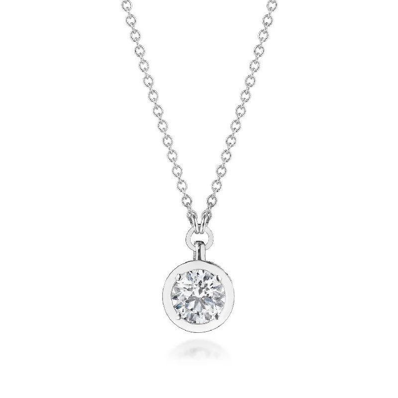 Heart Necklaces-TACORI Allure | Diamond Necklace - 0.5ct FP812RD5LD